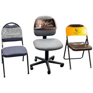 Stretch Fabric Chair Advertising Band