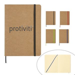 Eco-Inspired Notebook w/Strap