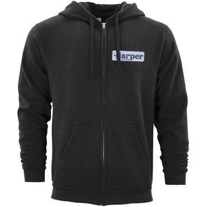 M&O Unisex Zipper Hoodie Embroidered