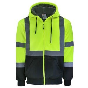 Safety Brite® High Visibility Zip Up Sweatshirt