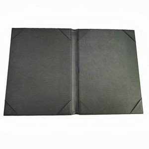 9.5 w x 15 h inch PU Synthetic Leather Menu Pad-folios Clipboard