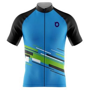 Sublimated Short Sleeve Custom Cycling Jersey Shirt