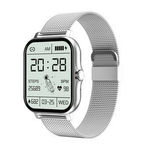Y13 Heart Rate Smart Watch with Steel Strap