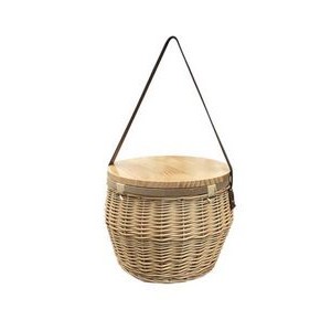Insulated Picnic Basket with lid and Handle