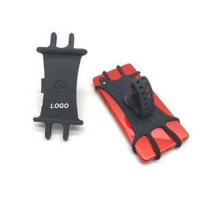 360 Degree Revolvable Silicone Bicycle Mobile Holder