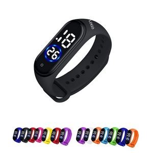 Led Touch Screen Wristwatch
