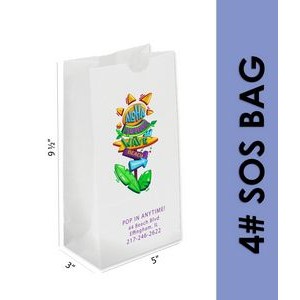 Full Color 4# SOS Bag - Digital Printing
