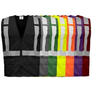 Multi-Color Safety Vest, ANSI Class 1 or 2