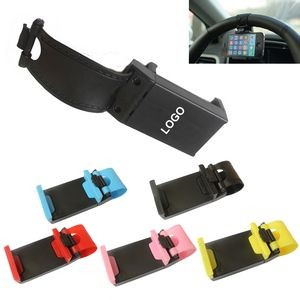 Car Vehicle Steering Wheel Phone Holder