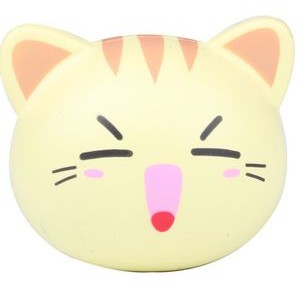 Slow Rising Scented Jumbo Cat Head Face Squishy