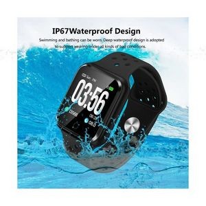 Waterproof Fitness Watch With Heart Rate / Blood Pressure / Sleep Tracker And Pedometer- OCEAN PRICE