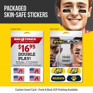 Packaged Skin Safe Face Stickers(4)