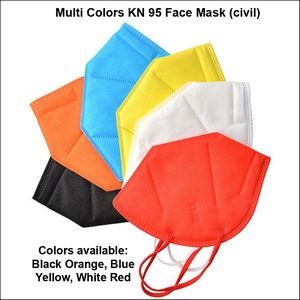 KN95 Face Mask Multi Color with 5 Layers for Extra Protection