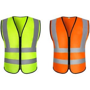 Class 2 Hi Vis Reflective Safety Workwear Vest