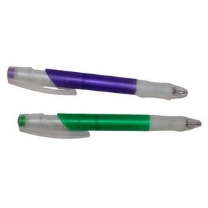 Translucent Barrel Ballpoint Pen
