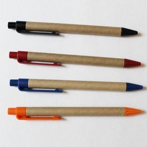 Eco-friendly Paper Click Ballpoint Pen