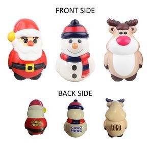 Christmas Stress Reliever - Santa, Snowman OR Reindeer